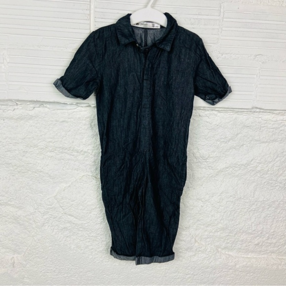 OMAMIMINI denim jean unisex jumpsuit Size 3T